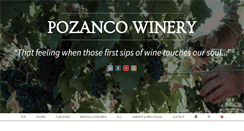 Desktop Screenshot of bodegaspozanco.com